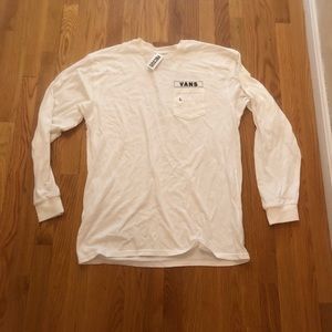 Large NEVER WORN Vans Long Sleeve T-Shirt